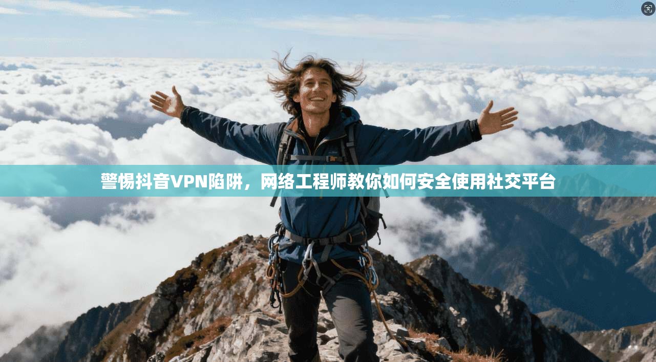 警惕抖音VPN陷阱，网络工程师教你如何安全使用社交平台
