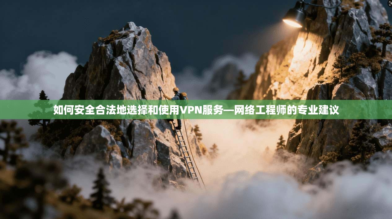 如何安全合法地选择和使用VPN服务—网络工程师的专业建议