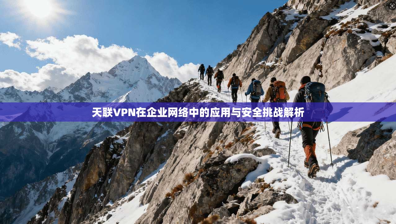 天联VPN在企业网络中的应用与安全挑战解析