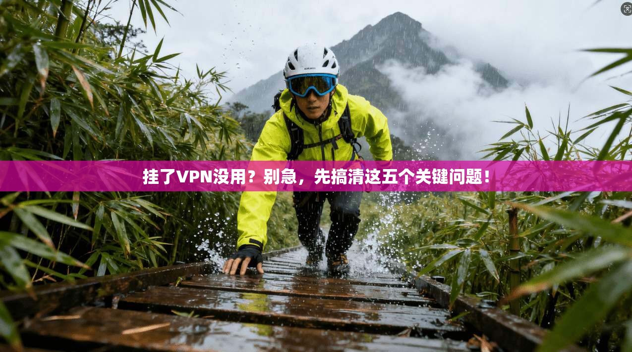 挂了VPN没用？别急，先搞清这五个关键问题！