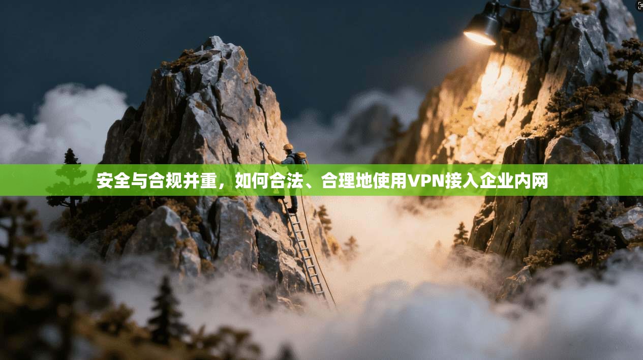 安全与合规并重，如何合法、合理地使用VPN接入企业内网
