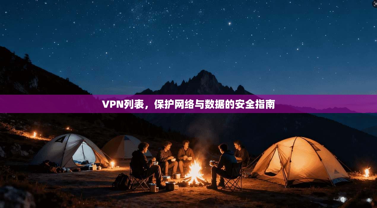 VPN列表,保护网络与数据的安全指南