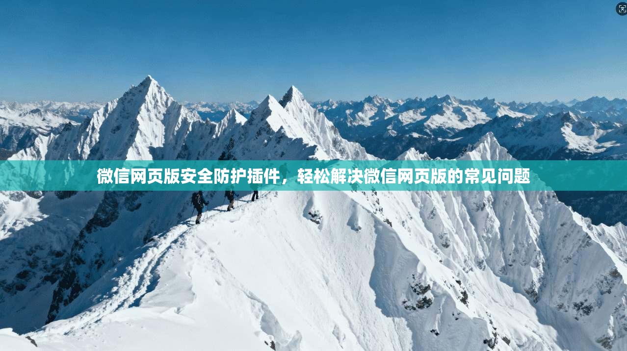微信网页版安全防护插件，轻松解决微信网页版的常见问题