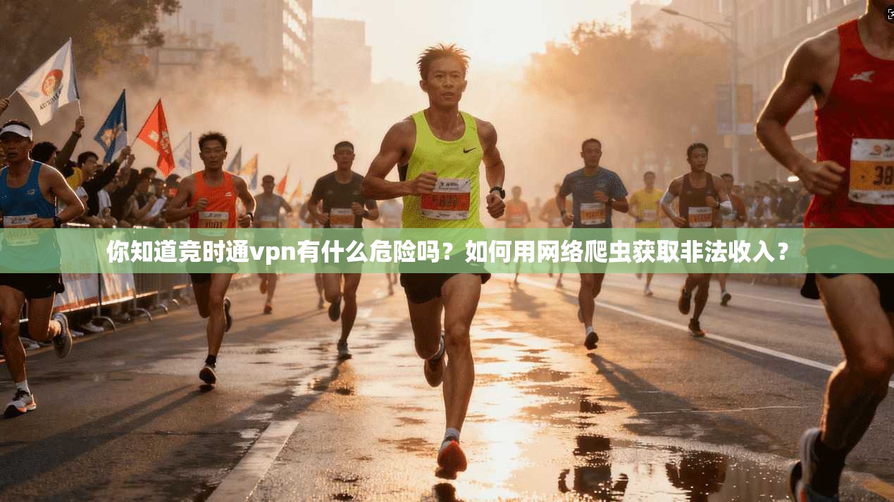 你知道竞时通vpn有什么危险吗？如何用网络爬虫获取非法收入？