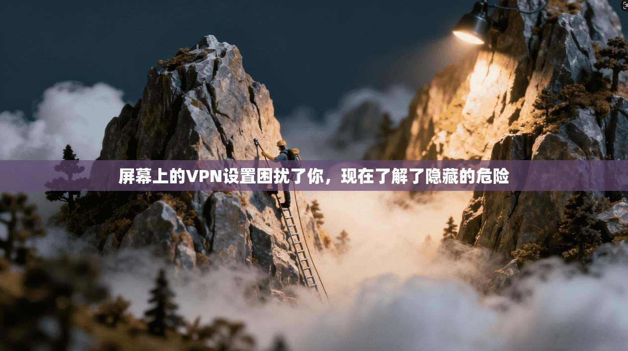 屏幕上的VPN设置困扰了你,现在了解了隐藏的危险