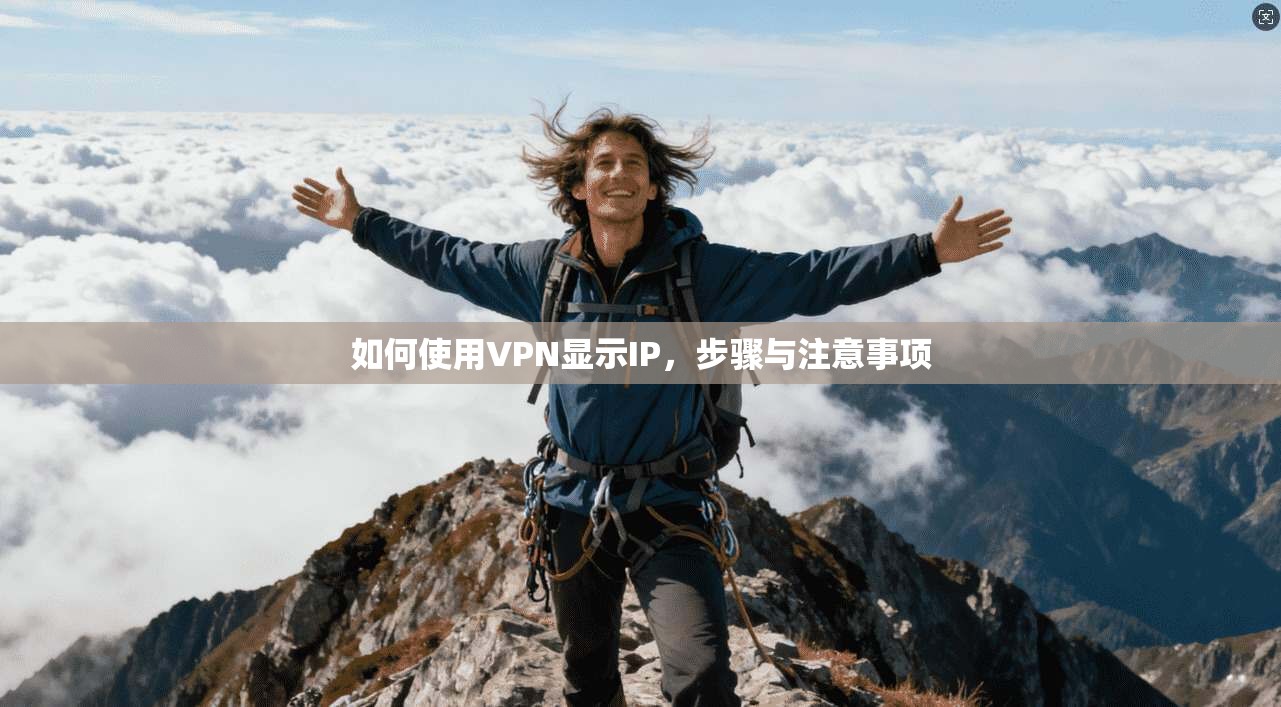 如何使用VPN显示IP,步骤与注意事项