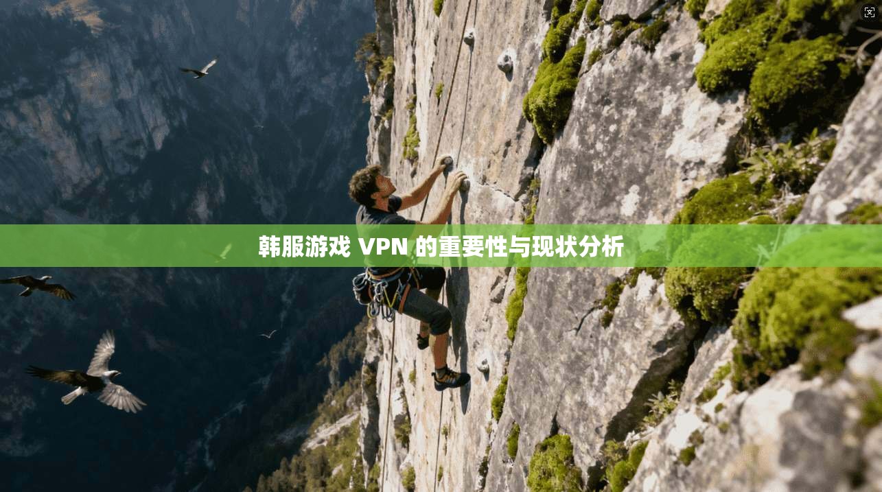 韩服游戏 VPN 的重要性与现状分析  第1张