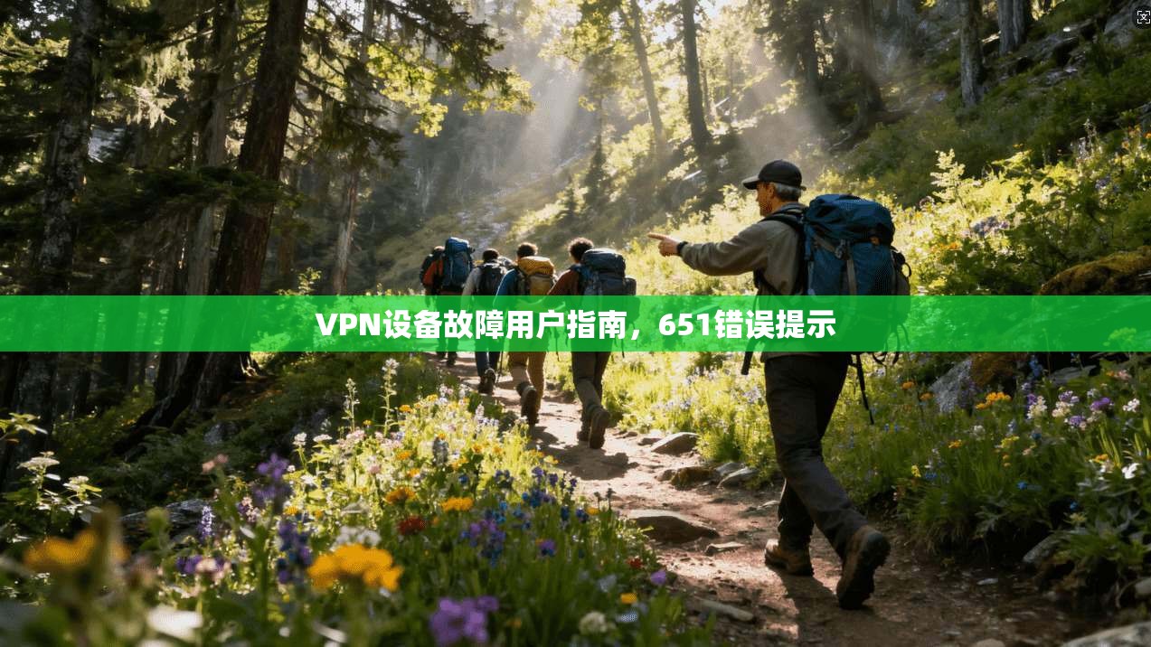 VPN设备故障用户指南，651错误提示