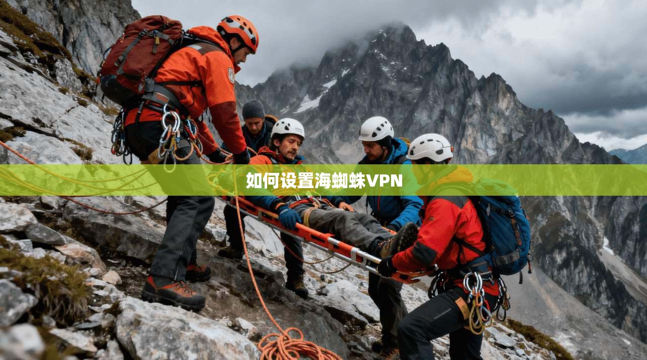 如何设置海蜘蛛VPN