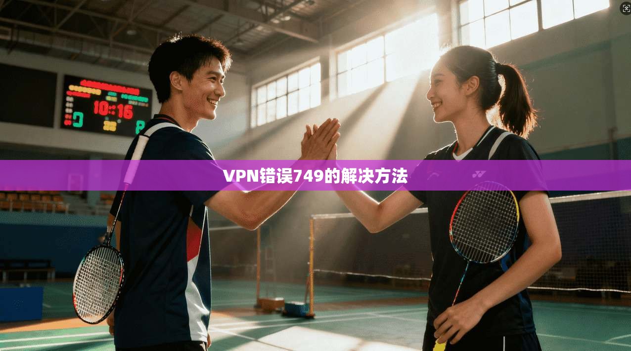 VPN错误749的解决方法