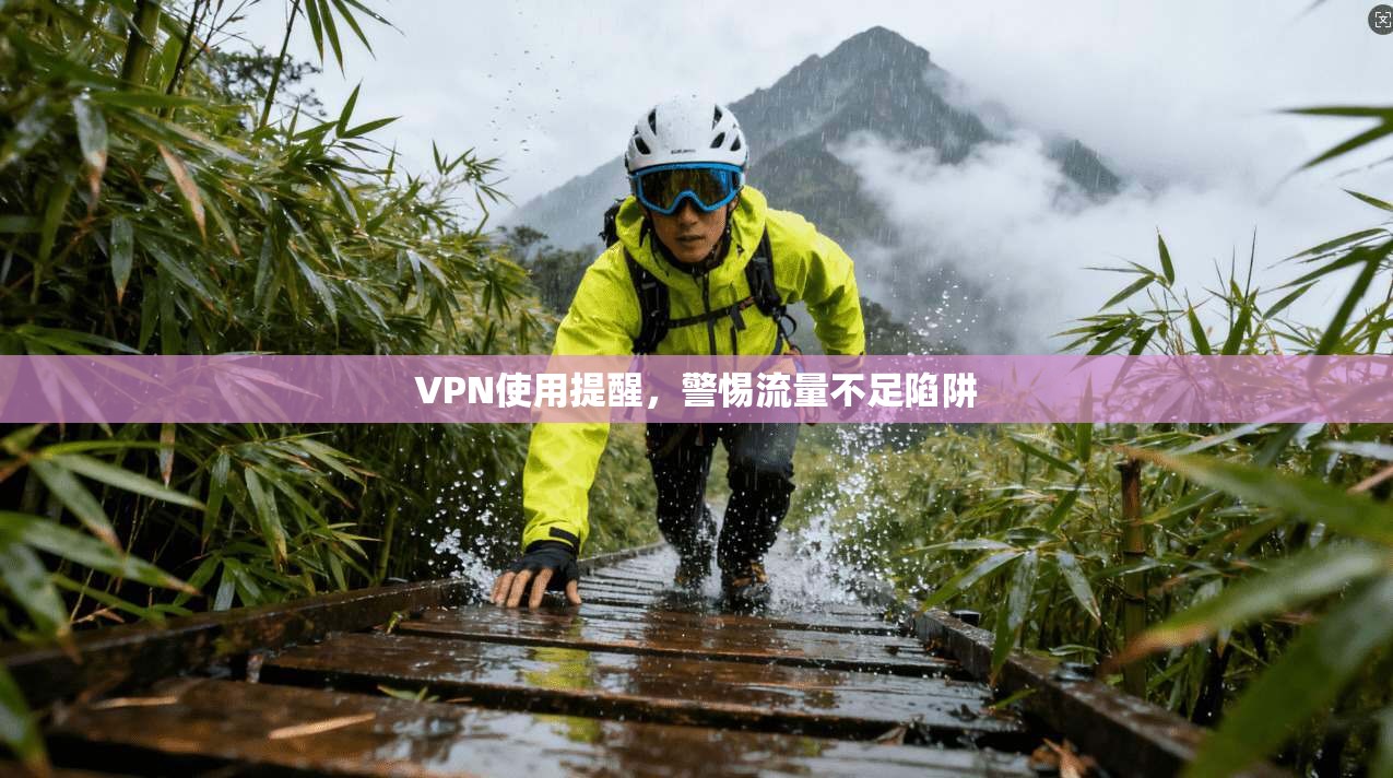 VPN使用提醒，警惕流量不足陷阱