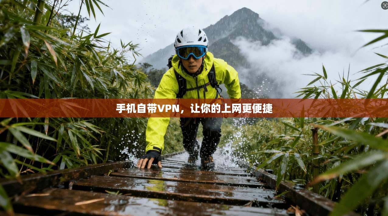 手机自带VPN,让你的上网更便捷