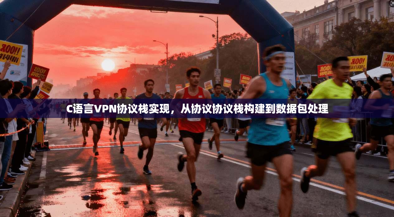 C语言VPN协议栈实现，从协议协议栈构建到数据包处理