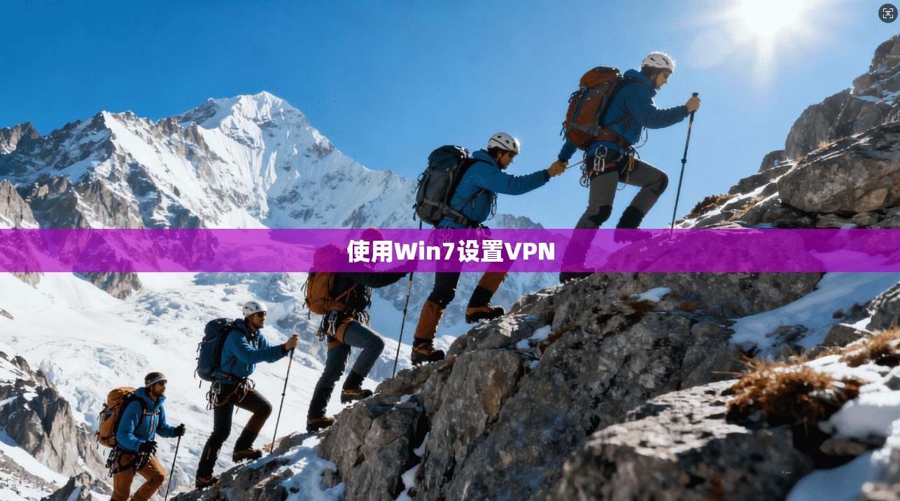 使用Win7设置VPN