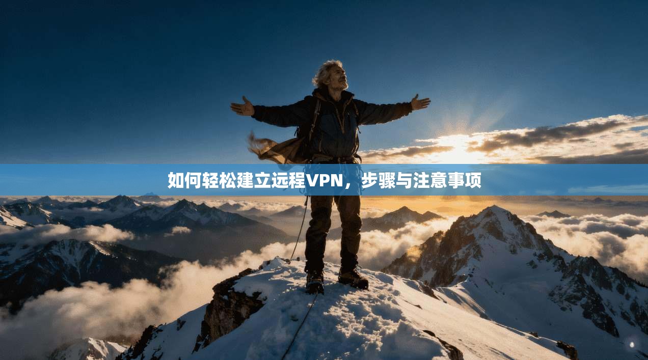 如何轻松建立远程VPN，步骤与注意事项