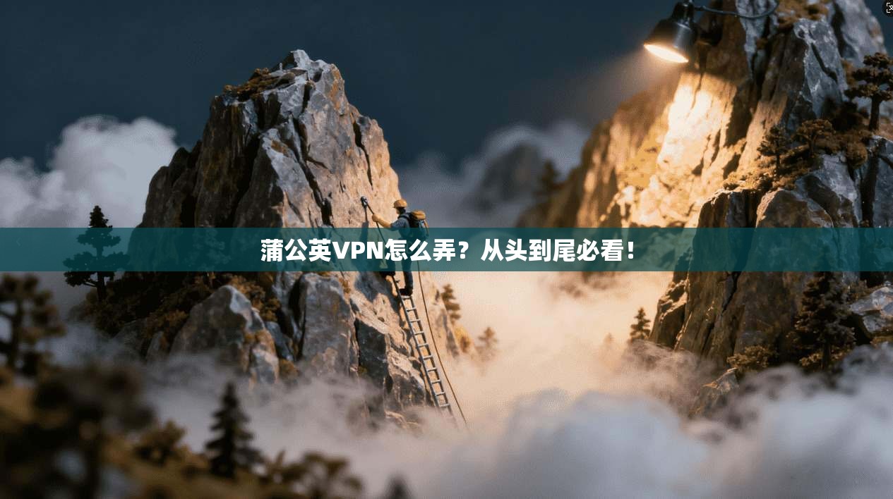 蒲公英VPN怎么弄？从头到尾必看！