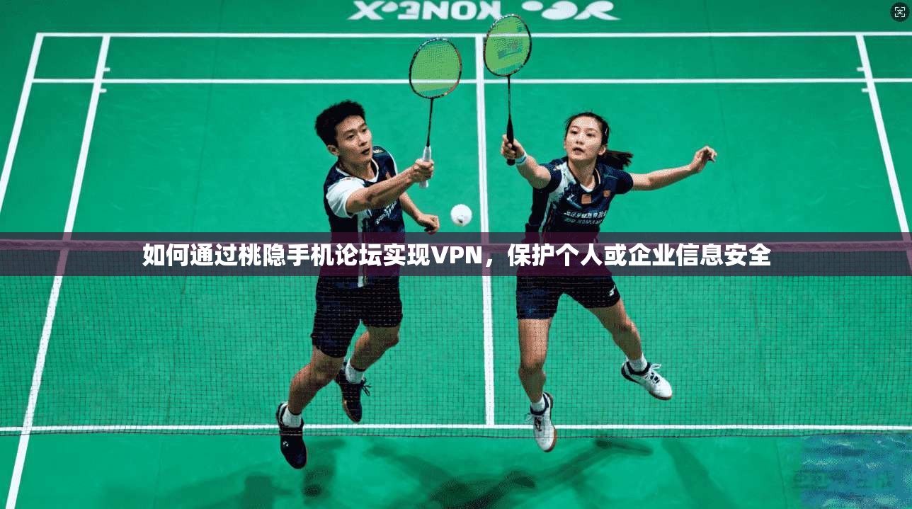 如何通过桃隐手机论坛实现VPN，保护个人或企业信息安全