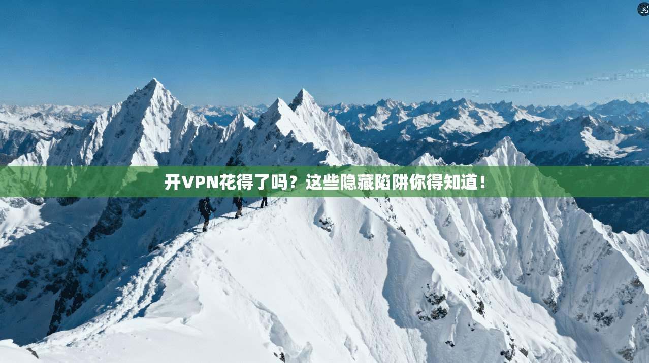 开VPN花得了吗？这些隐藏陷阱你得知道！
