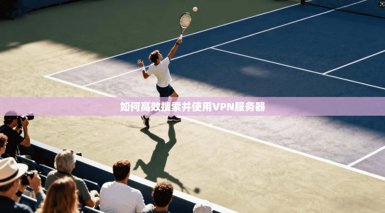 如何高效搜索并使用VPN服务器