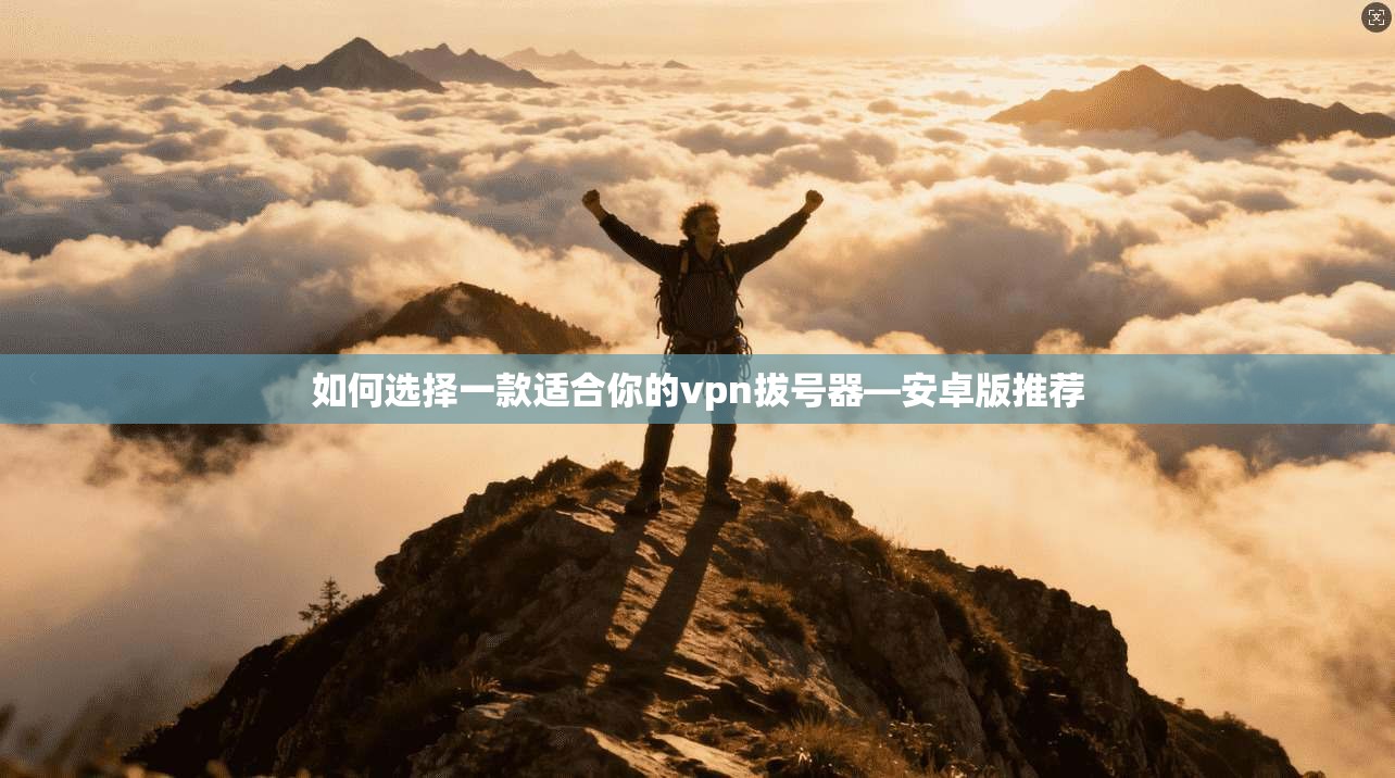 如何选择一款适合你的vpn拔号器—安卓版推荐