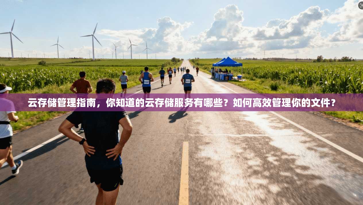 云存储管理指南，你知道的云存储服务有哪些？如何高效管理你的文件？