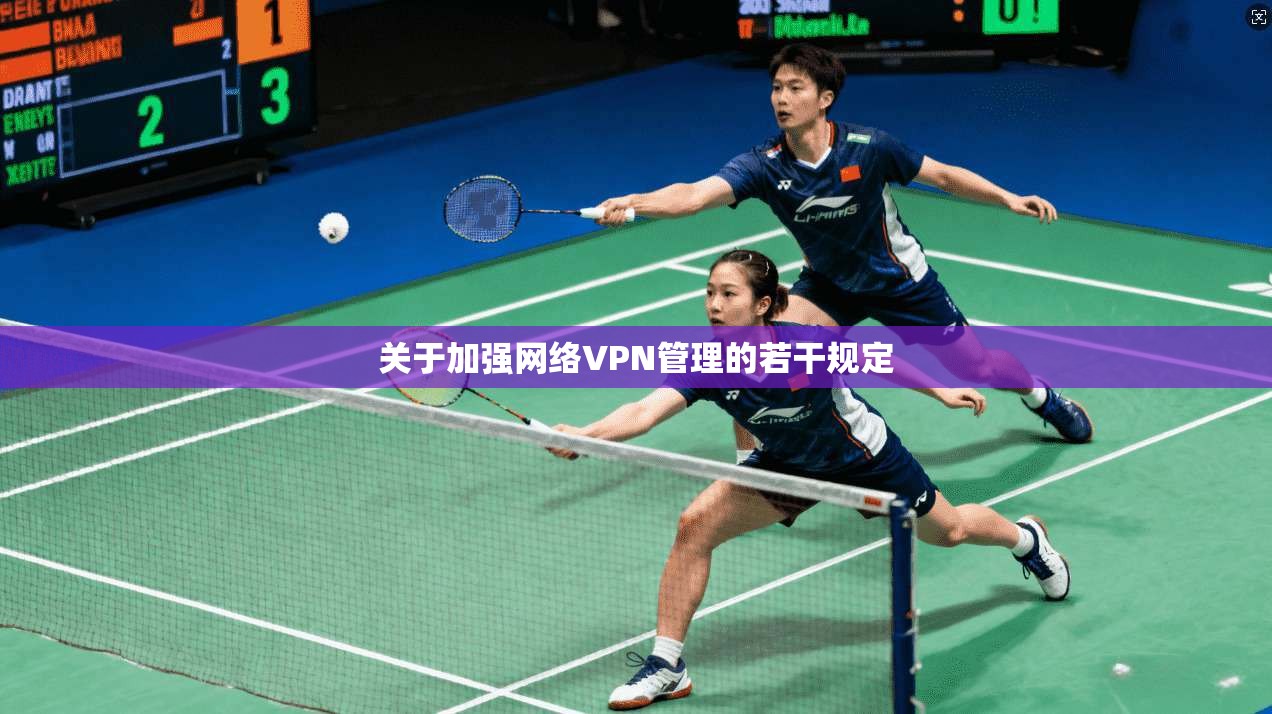 关于加强网络VPN管理的若干规定