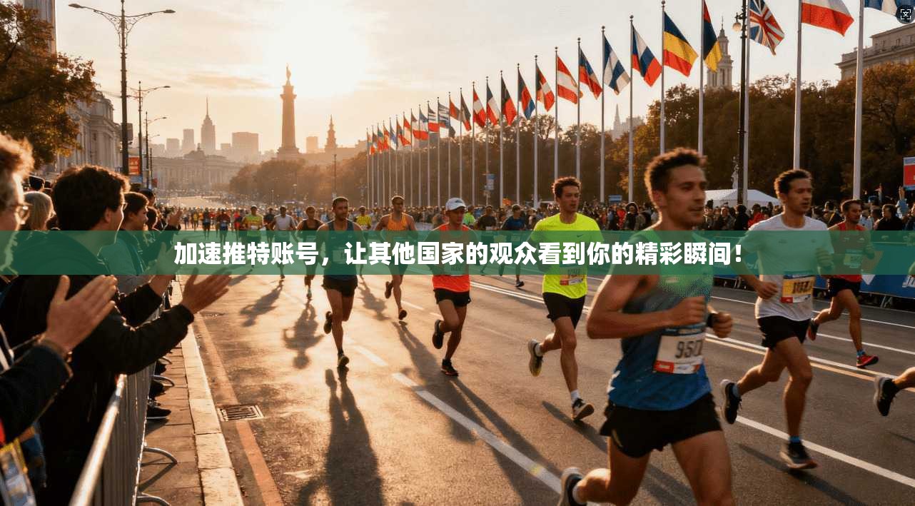 加速推特账号，让其他国家的观众看到你的精彩瞬间！
