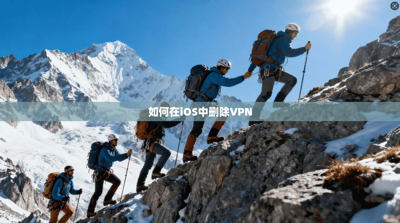 如何在iOS中删除VPN