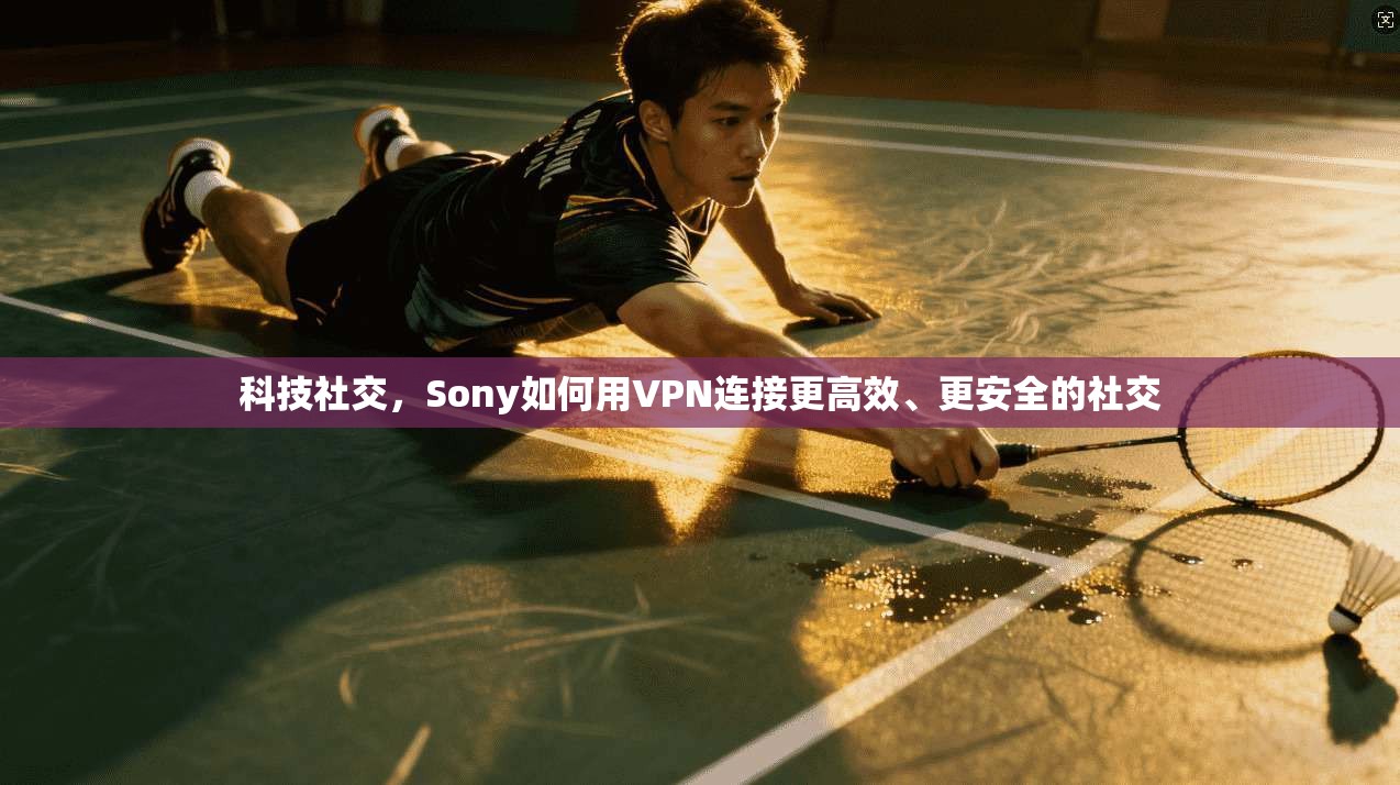科技社交,Sony如何用VPN连接更高效、更安全的社交