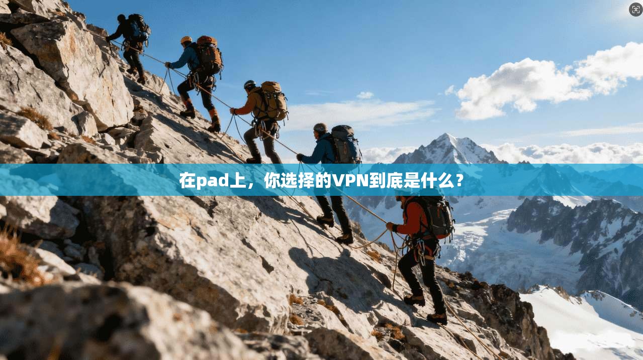在pad上,你选择的VPN到底是什么?