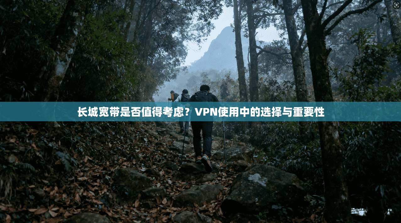 长城宽带是否值得考虑？VPN使用中的选择与重要性