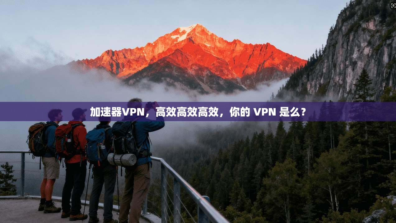 加速器VPN，高效高效高效，你的 VPN 是么？
