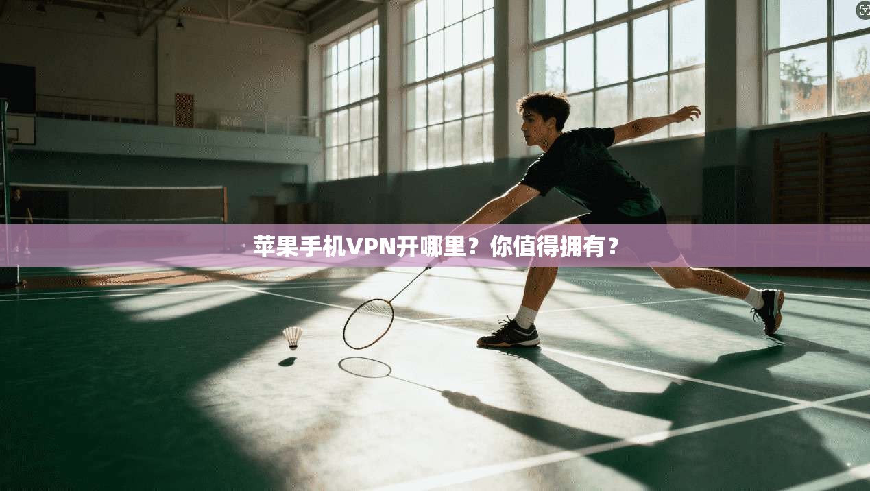 苹果手机VPN开哪里？你值得拥有？