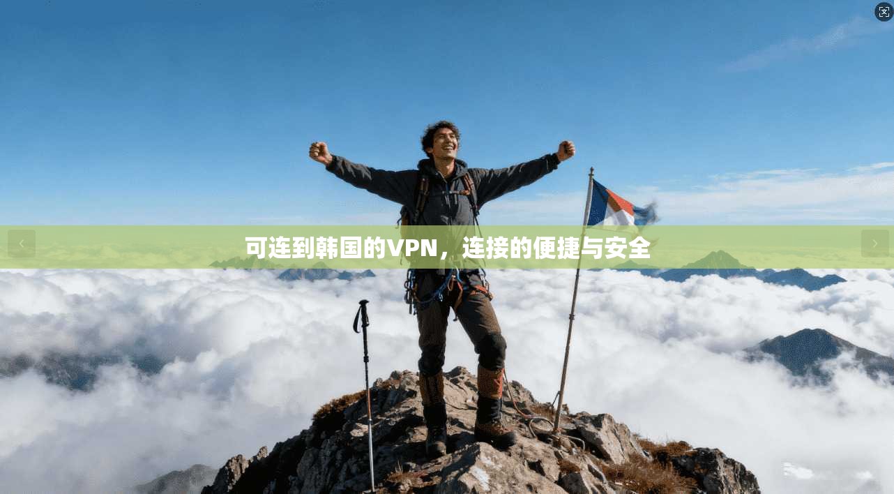 可连到韩国的VPN,连接的便捷与安全 第1张 可连到韩国的VPN,连接的便捷与安全 第1张