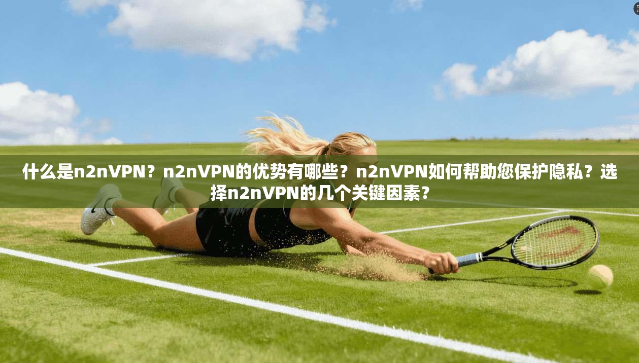 什么是n2nVPN?n2nVPN的优势有哪些?n2nVPN如何帮助您保护隐私?选择n2nVPN的几个关键因素? 第1张 什么是n2nVPN?n2nVPN的优势有哪些?n2nVPN如何帮助您保护隐私?选择n2nVPN的几个关键因素? 第1张