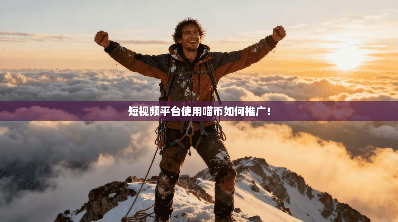 短视频平台使用喵币如何推广！  第1张
