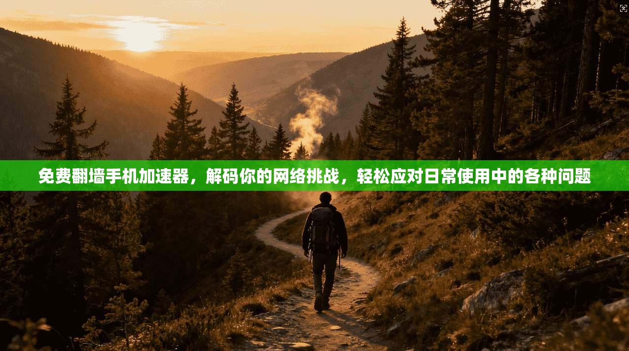 免费翻墙手机加速器,解码你的网络挑战,轻松应对日常使用中的各种问题