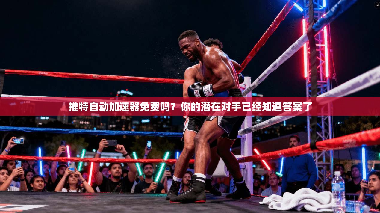 推特自动加速器免费吗?你的潜在对手已经知道答案了